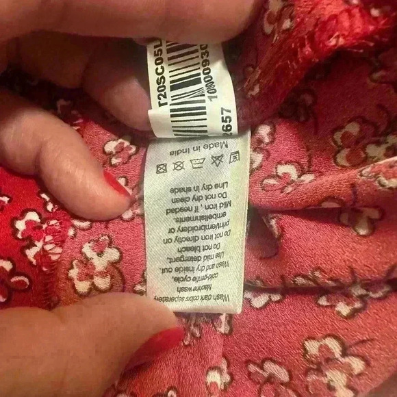 NWT Easy buy Floral Skirt Size M - Picture 6 of 11